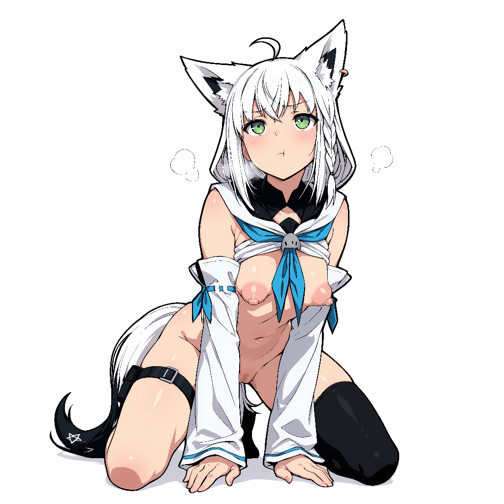 ホロライブ 白上フブキの超高画質エロ画像