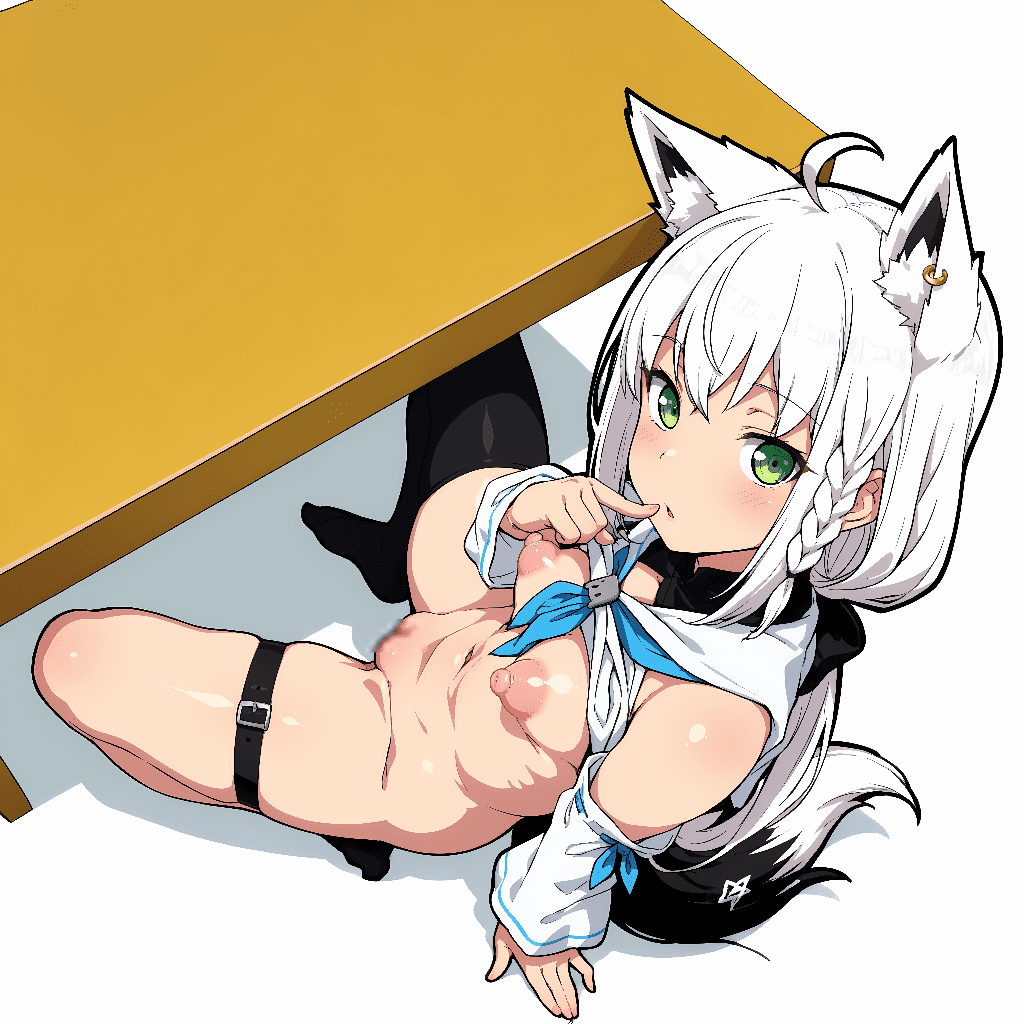 ホロライブ 白上フブキの超高画質エロ画像